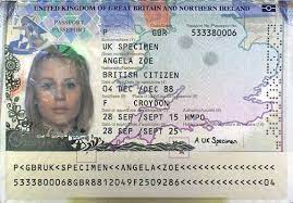 The Uk passports: Is there a passport format for all countries