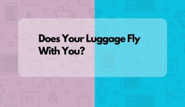 Does Your Luggage Fly With You?