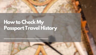 How to Check My Passport Travel History
