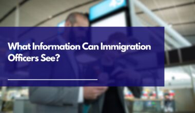 What Information Can Immigration Officers See?