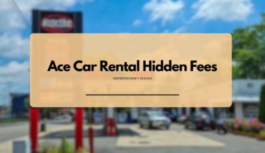 ace car rental hidden fees