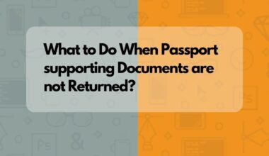 Passport supporting documents not returned? What to know