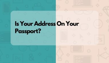 Is Your Address On Your Passport?