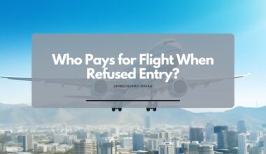 Who Pays for Flight When Refused Entry?