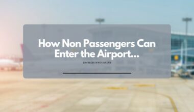 How Non Passengers Can Enter the Airport?